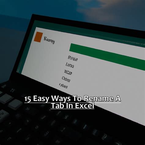 Excel Tabs Rename